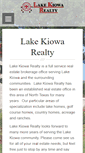 Mobile Screenshot of lakekiowa.com